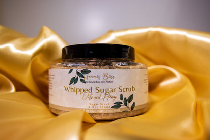 Whipped Sugar Scrub Oats and Honey